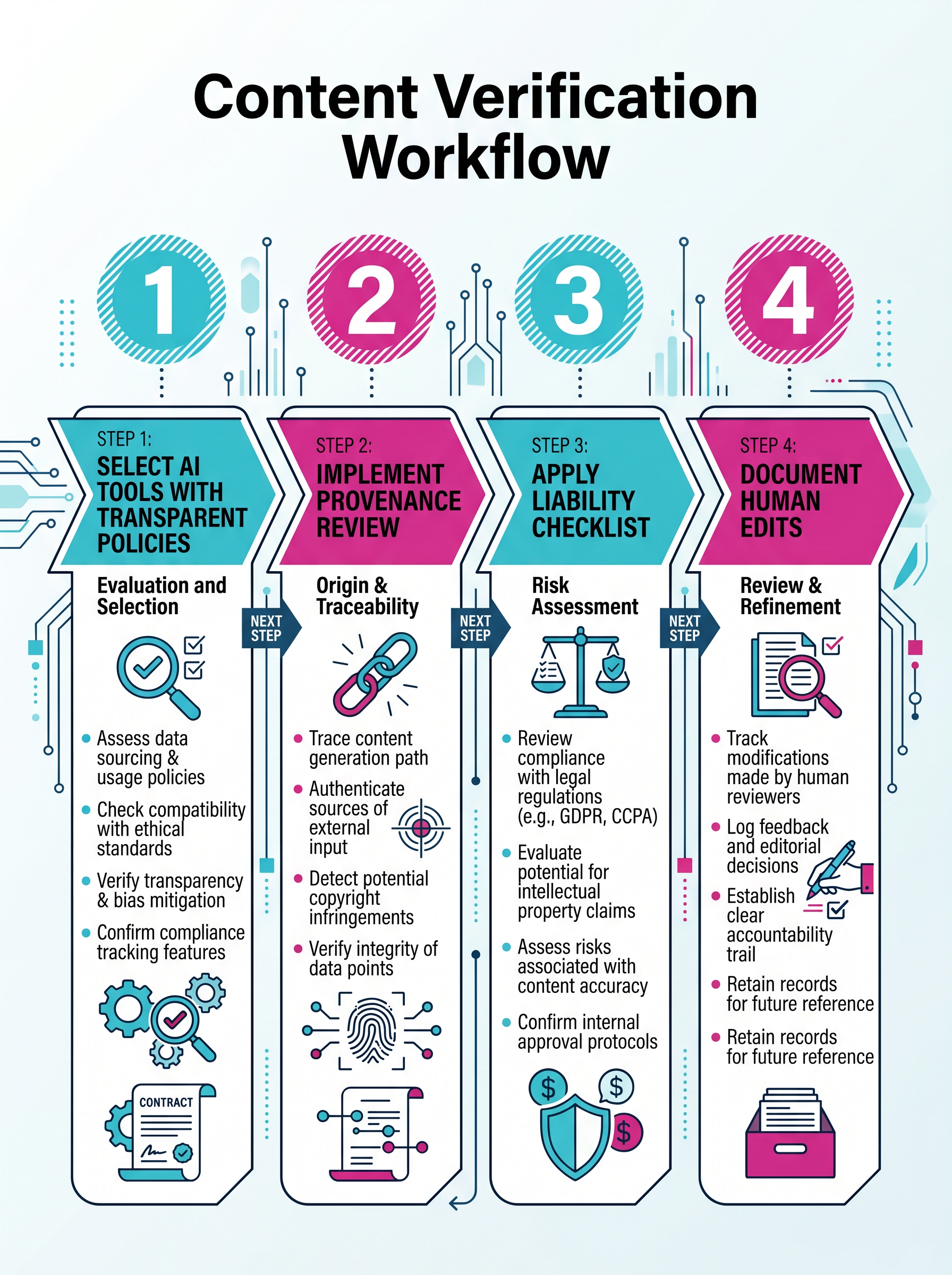 Content Verification Workflow
