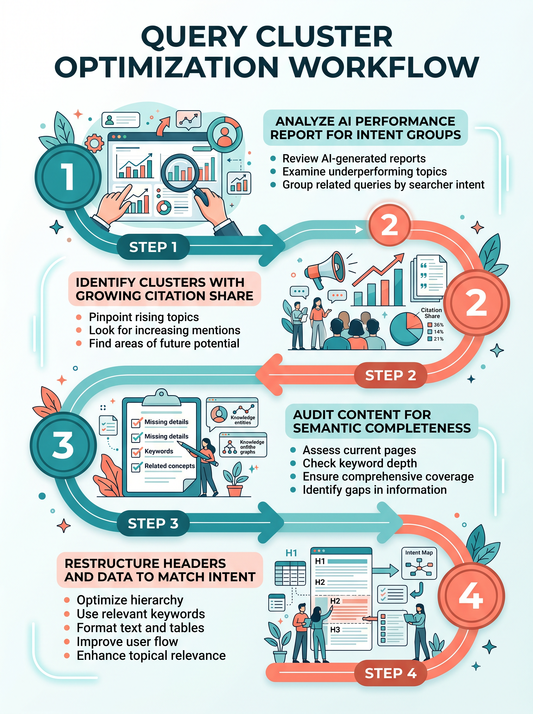 Query Cluster Optimization Workflow