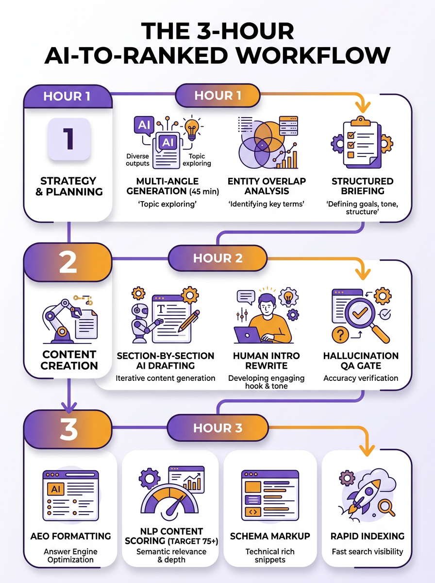 The 3-Hour AI-to-Ranked Workflow